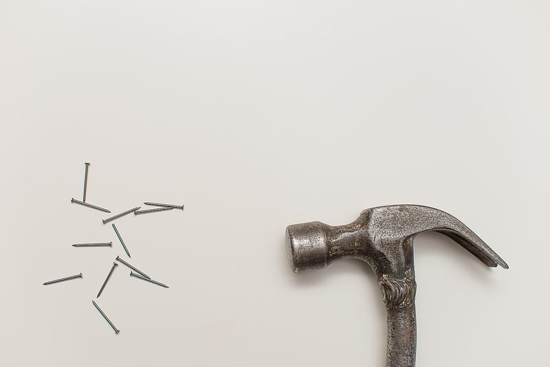 Hammer and tools